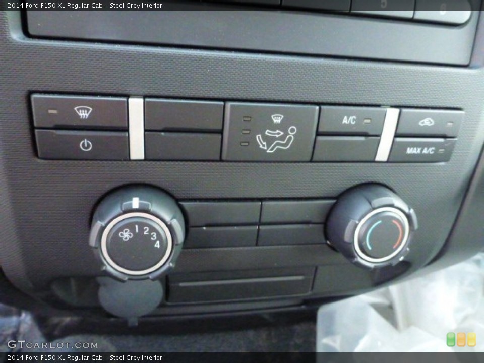 Steel Grey Interior Controls for the 2014 Ford F150 XL Regular Cab #90630975