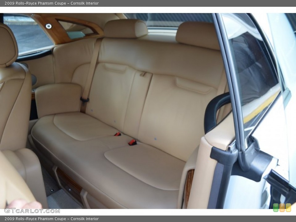Cornsilk Interior Rear Seat for the 2009 Rolls-Royce Phantom Coupe #90635256