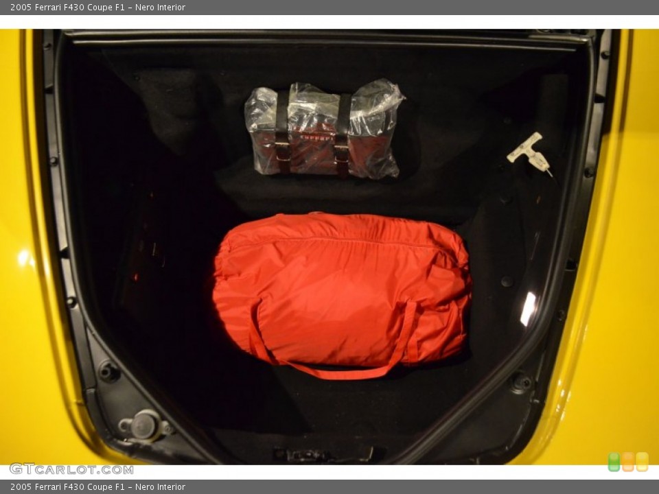 Nero Interior Trunk for the 2005 Ferrari F430 Coupe F1 #90635985