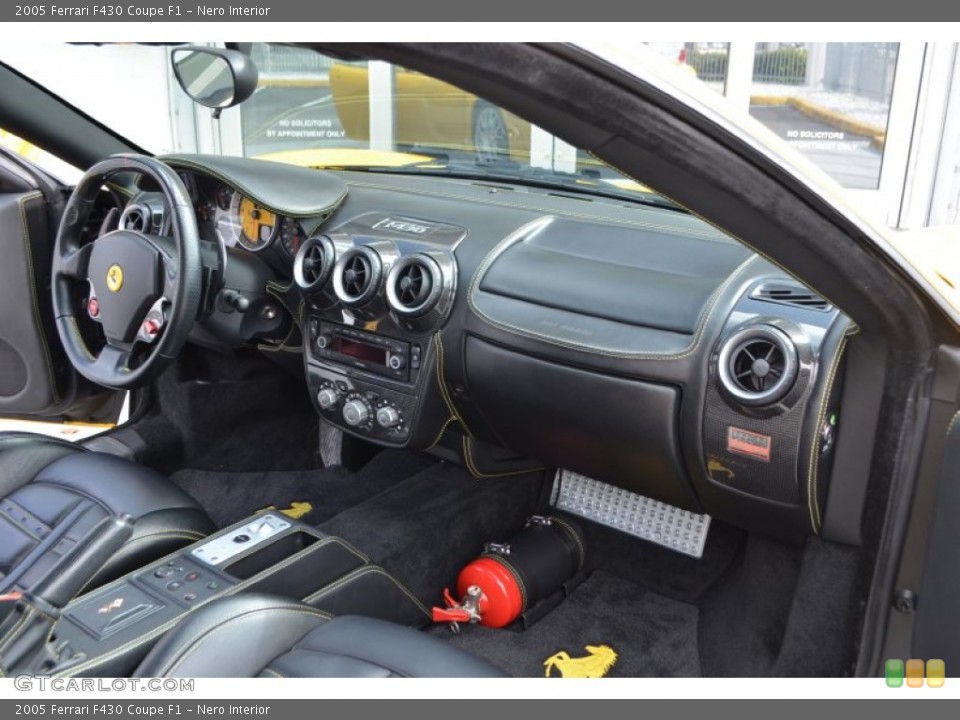 Nero Interior Dashboard for the 2005 Ferrari F430 Coupe F1 #90636156