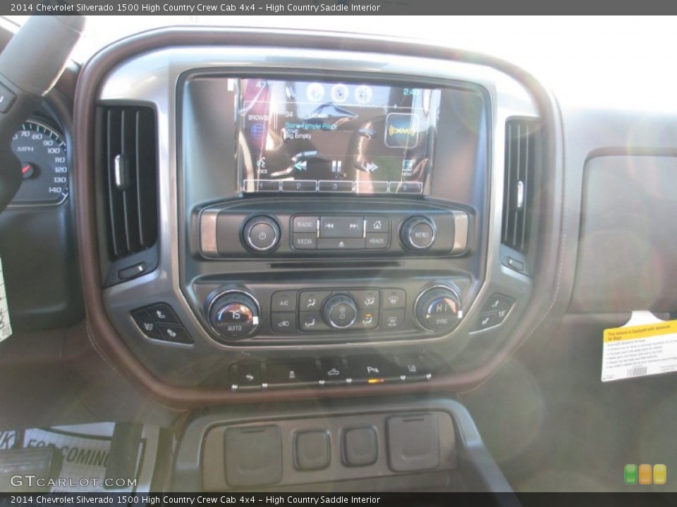 High Country Saddle Interior Controls for the 2014 Chevrolet Silverado 1500 High Country Crew Cab 4x4 #90648822