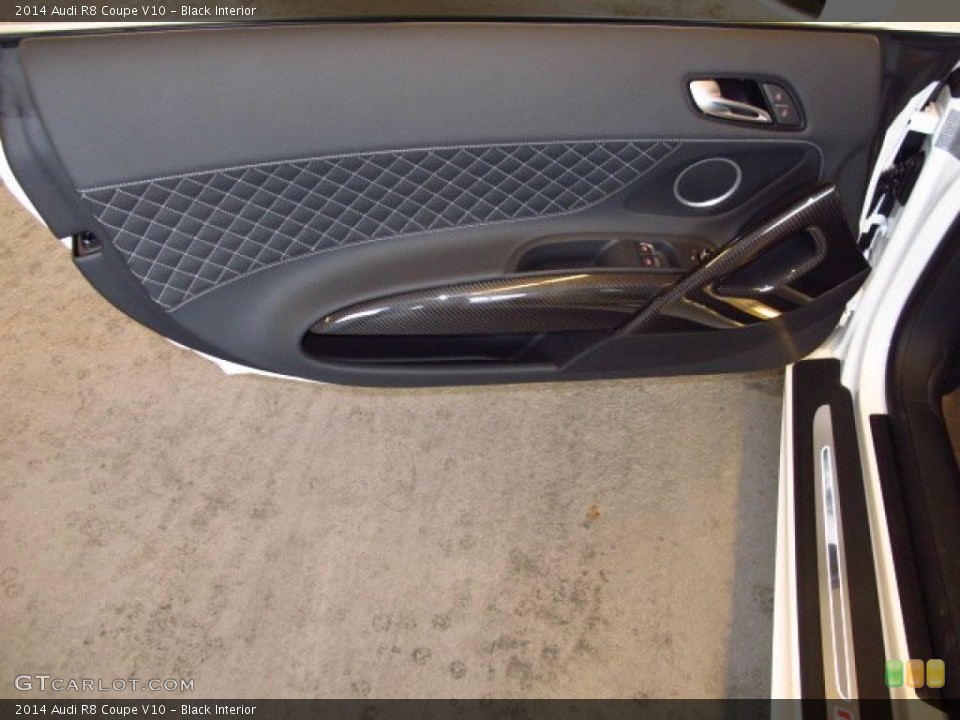 Black Interior Door Panel for the 2014 Audi R8 Coupe V10 #90665311