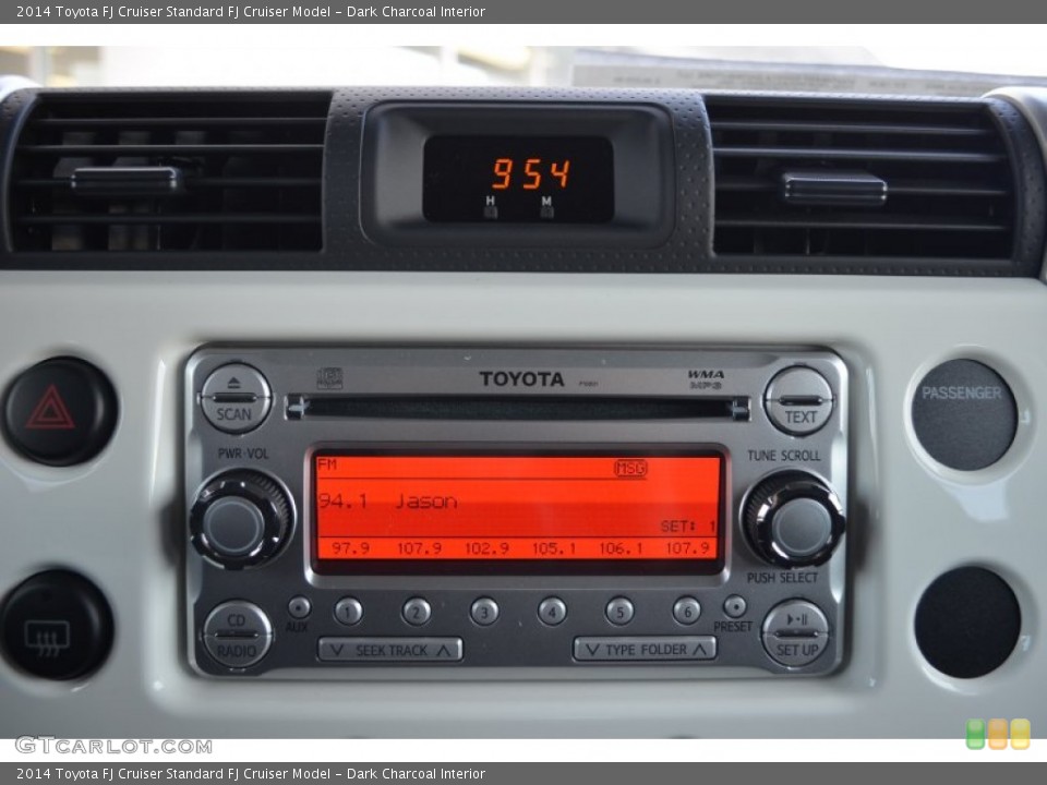 Dark Charcoal Interior Audio System for the 2014 Toyota FJ Cruiser  #90670293