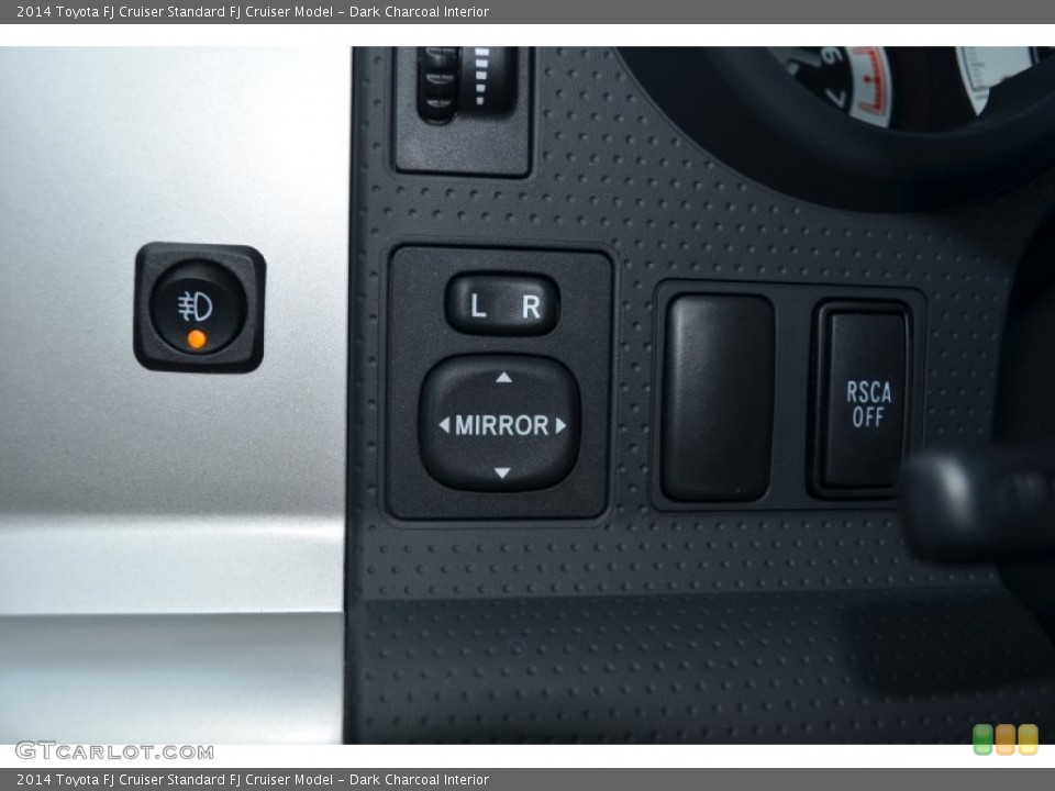 Dark Charcoal Interior Controls for the 2014 Toyota FJ Cruiser  #90670500