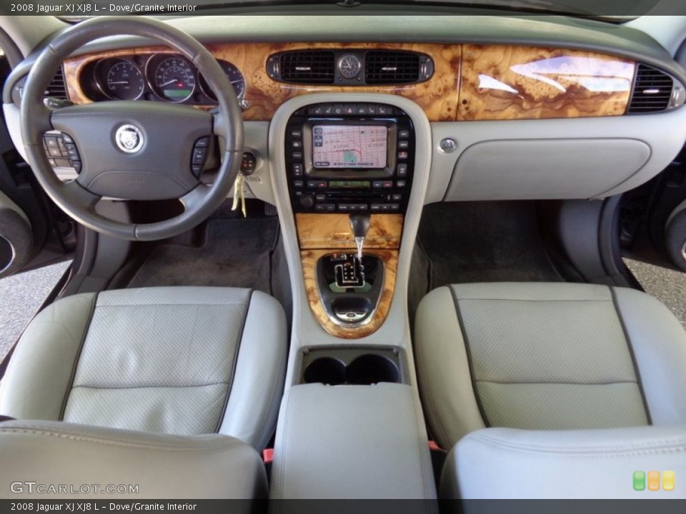 Dove/Granite Interior Dashboard for the 2008 Jaguar XJ XJ8 L #90673557