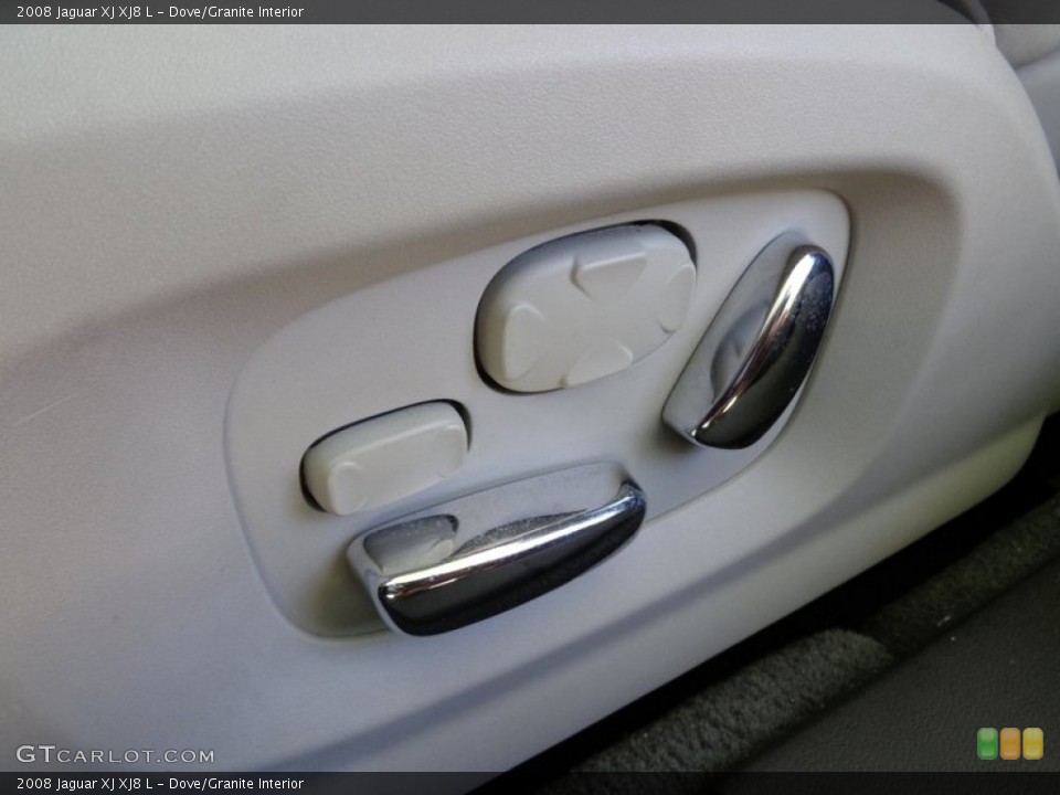 Dove/Granite Interior Controls for the 2008 Jaguar XJ XJ8 L #90673896