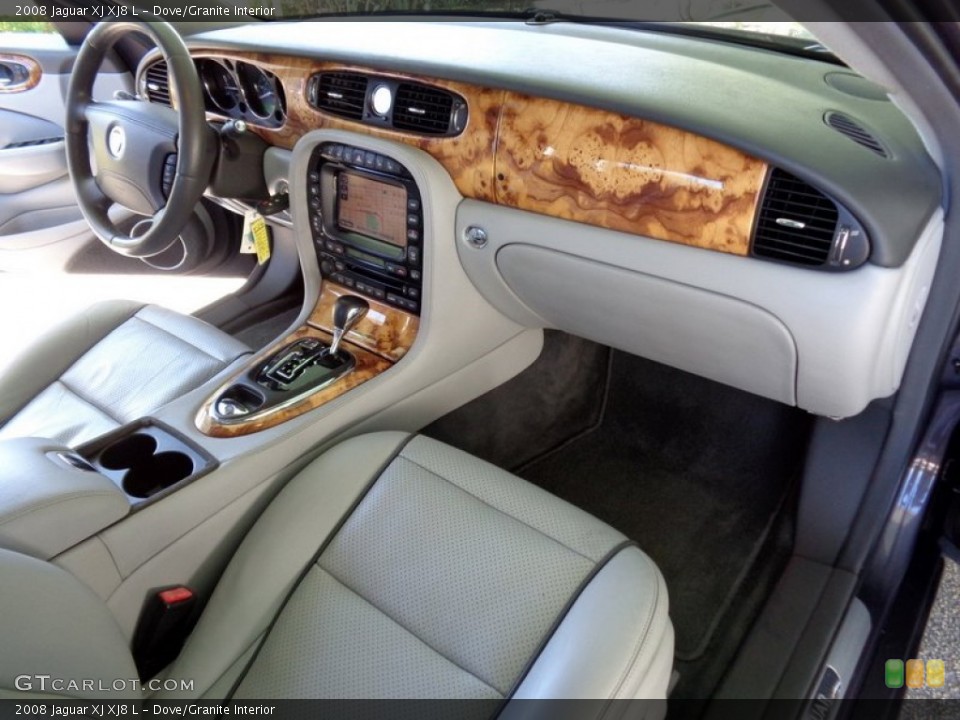 Dove/Granite Interior Dashboard for the 2008 Jaguar XJ XJ8 L #90674380