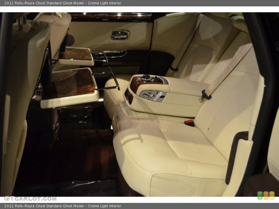 Creme Light Interior Rear Seat for the 2012 Rolls-Royce Ghost  #90675461