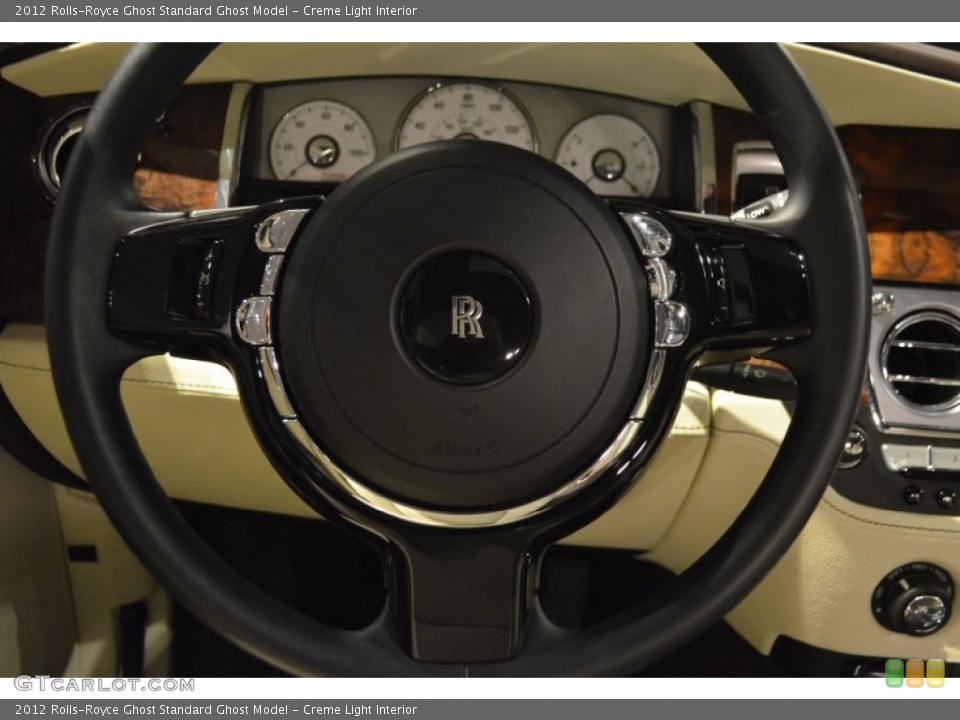 Creme Light Interior Steering Wheel for the 2012 Rolls-Royce Ghost  #90675546
