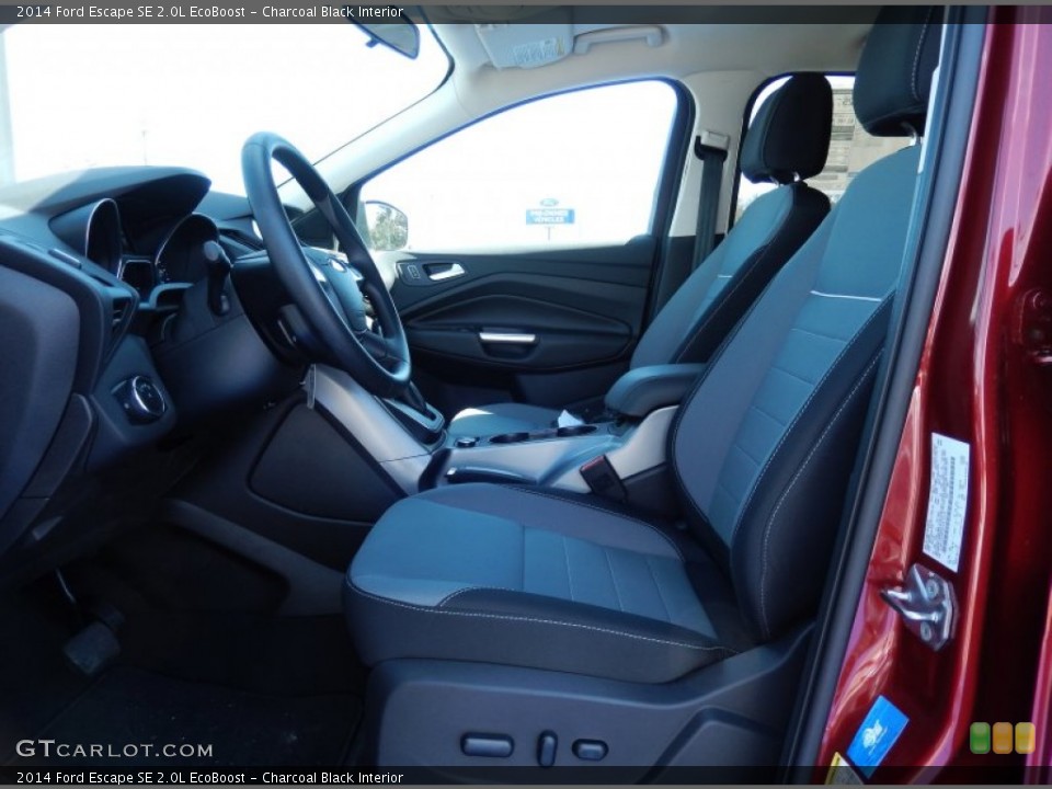 Charcoal Black Interior Photo for the 2014 Ford Escape SE 2.0L EcoBoost #90680170