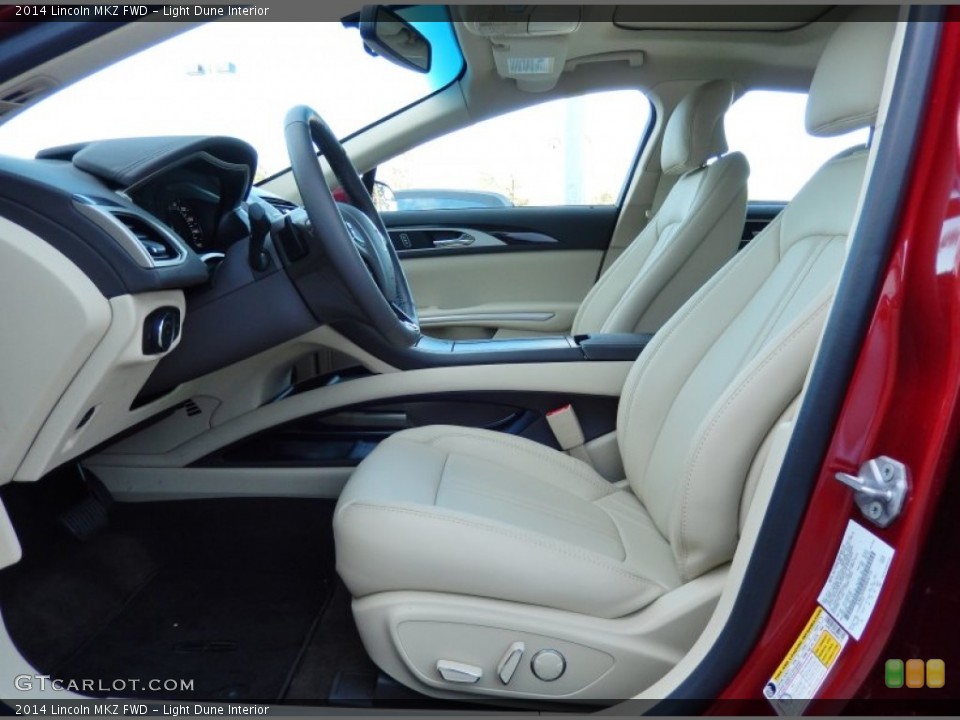 Light Dune Interior Front Seat for the 2014 Lincoln MKZ FWD #90680447