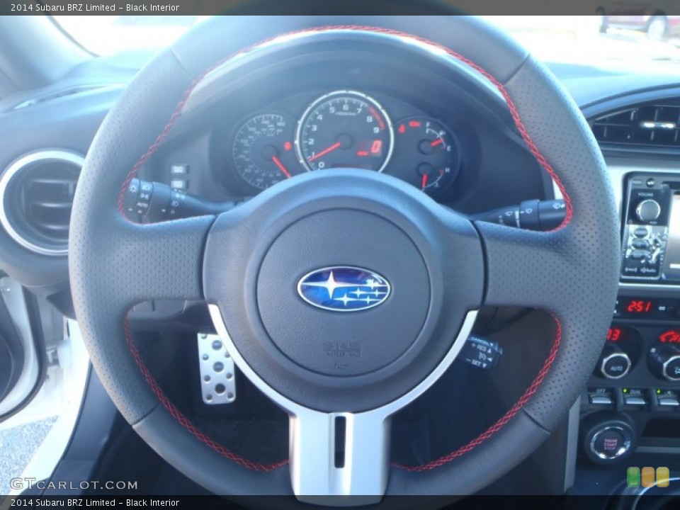 Black Interior Steering Wheel for the 2014 Subaru BRZ Limited #90683614
