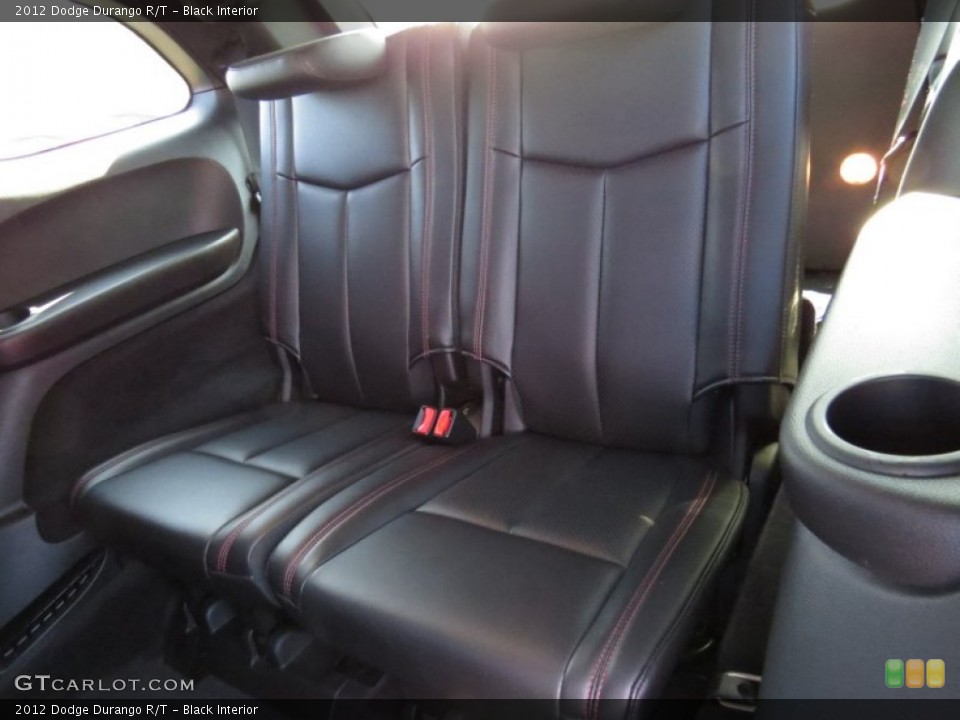 Black Interior Rear Seat for the 2012 Dodge Durango R/T #90684376