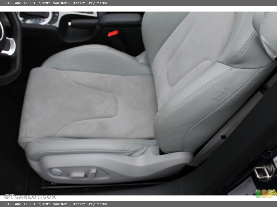 Titanium Gray Interior Front Seat for the 2012 Audi TT 2.0T quattro Roadster #90684589