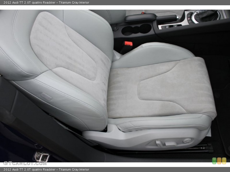 Titanium Gray 2012 Audi TT Interiors
