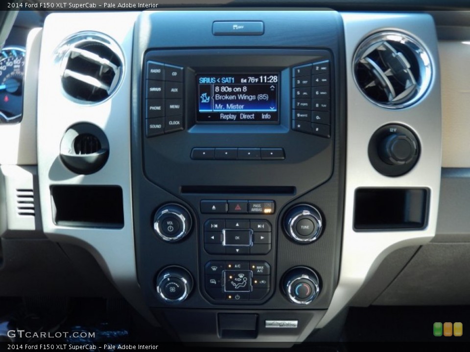 Pale Adobe Interior Controls for the 2014 Ford F150 XLT SuperCab #90686602