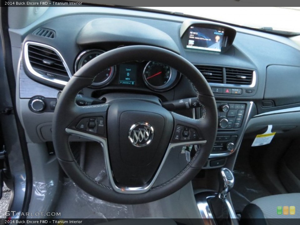 Titanium Interior Steering Wheel for the 2014 Buick Encore FWD #90693013