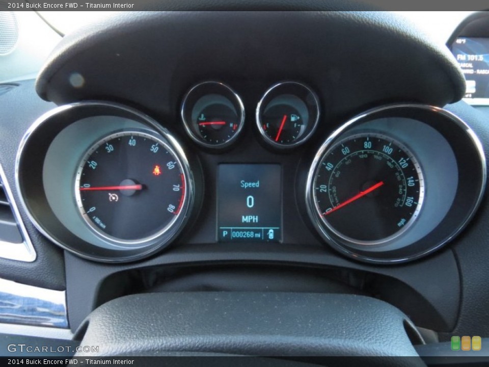 Titanium Interior Gauges for the 2014 Buick Encore FWD #90693079