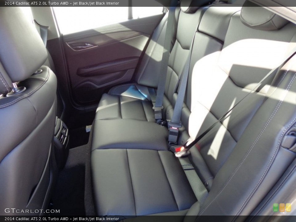 Jet Black/Jet Black Interior Rear Seat for the 2014 Cadillac ATS 2.0L Turbo AWD #90694950