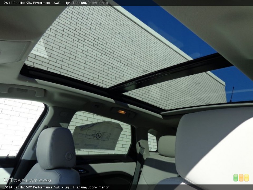 Light Titanium/Ebony Interior Sunroof for the 2014 Cadillac SRX Performance AWD #90695413