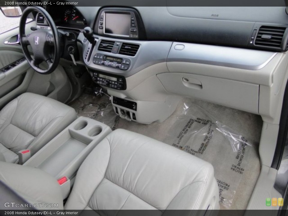 Gray Interior Photo for the 2008 Honda Odyssey EX-L #90697129