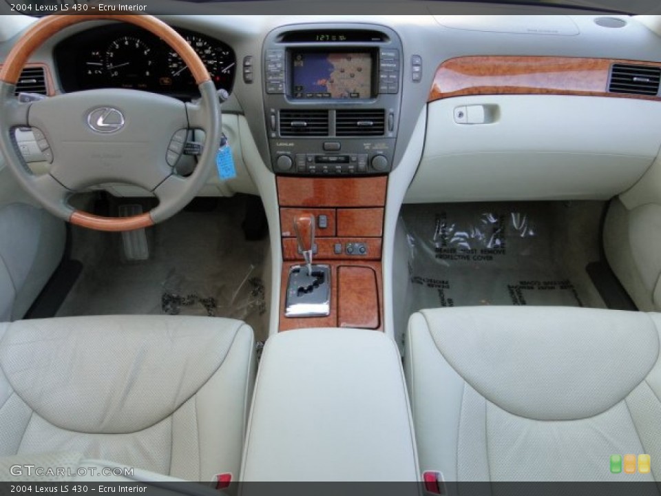Ecru Interior Dashboard for the 2004 Lexus LS 430 #90697384