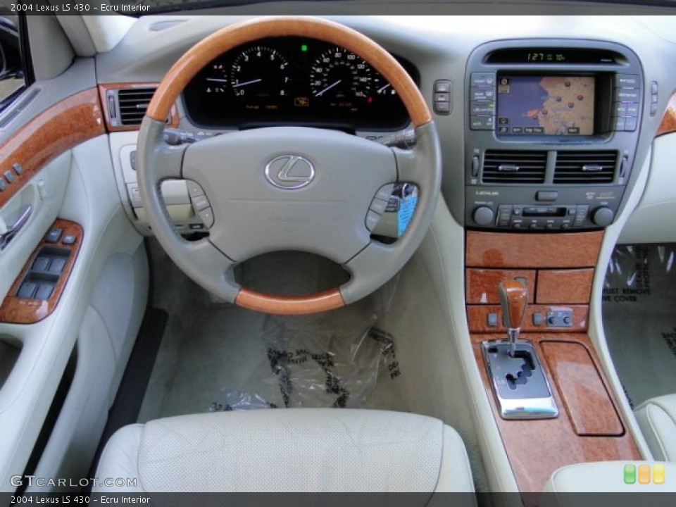 Ecru Interior Dashboard for the 2004 Lexus LS 430 #90697405
