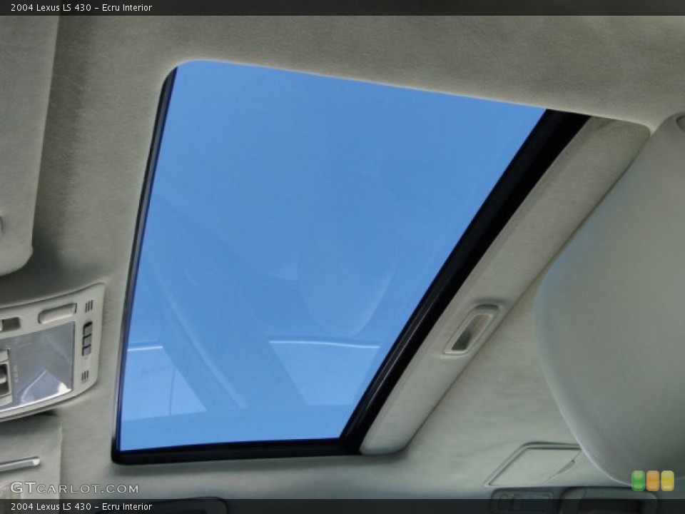Ecru Interior Sunroof for the 2004 Lexus LS 430 #90697639