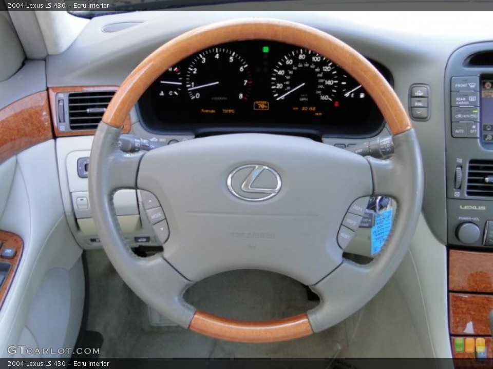 Ecru Interior Steering Wheel for the 2004 Lexus LS 430 #90698122