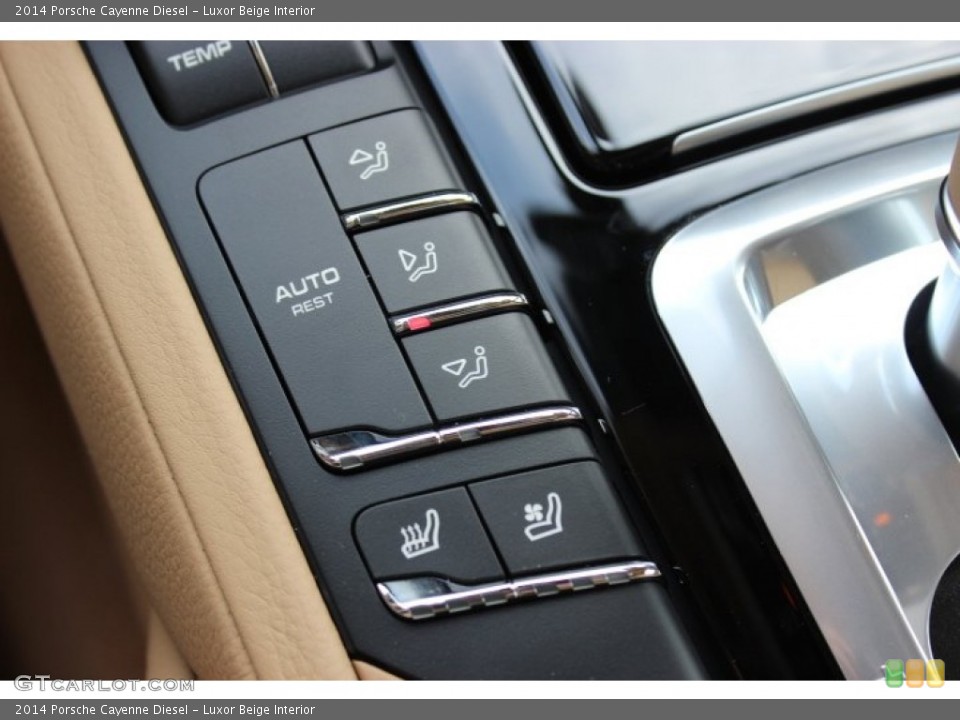 Luxor Beige Interior Controls for the 2014 Porsche Cayenne Diesel #90699901