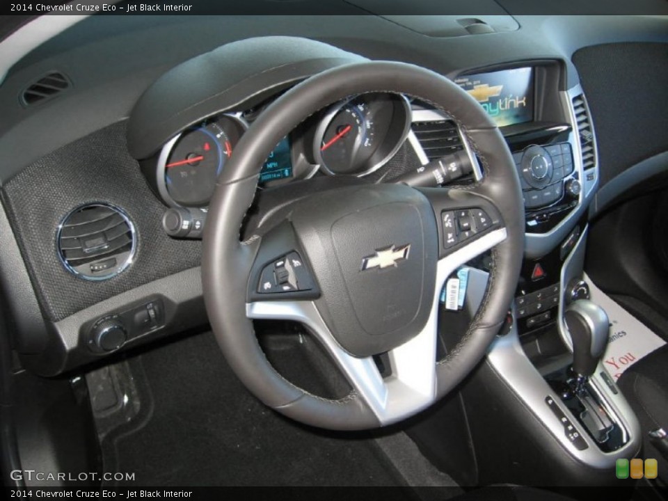 Jet Black Interior Dashboard for the 2014 Chevrolet Cruze Eco #90700375