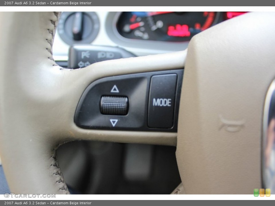 Cardamom Beige Interior Controls for the 2007 Audi A6 3.2 Sedan #90700399
