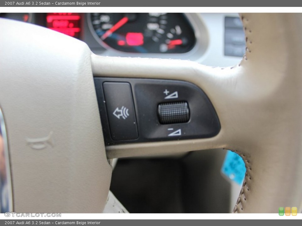 Cardamom Beige Interior Controls for the 2007 Audi A6 3.2 Sedan #90700417
