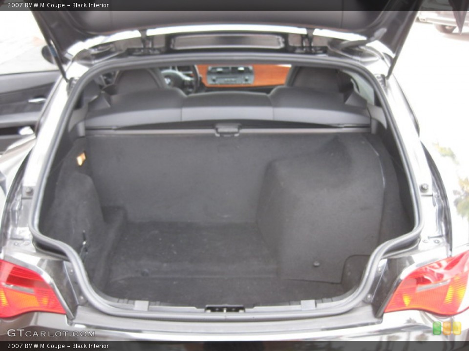 Black Interior Trunk for the 2007 BMW M Coupe #90700714