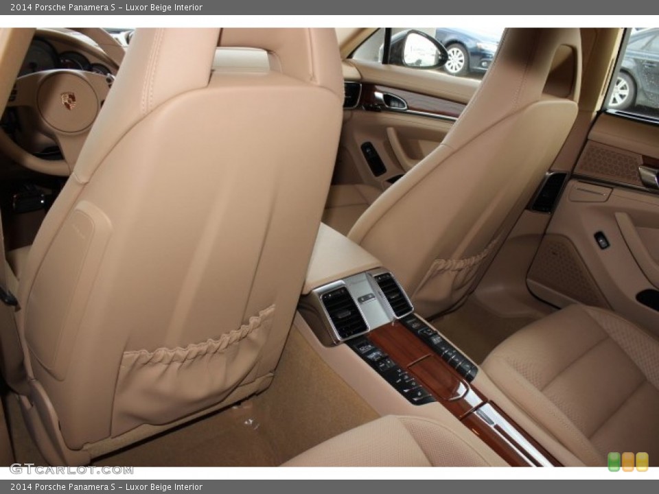 Luxor Beige Interior Rear Seat for the 2014 Porsche Panamera S #90700771