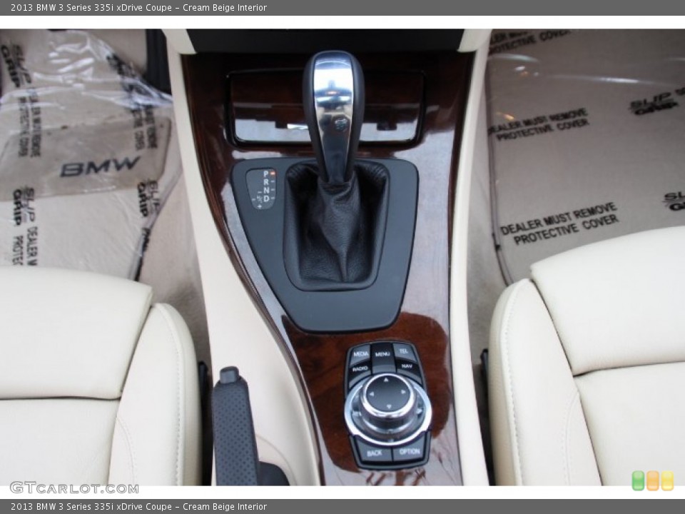 Cream Beige Interior Transmission for the 2013 BMW 3 Series 335i xDrive Coupe #90701356