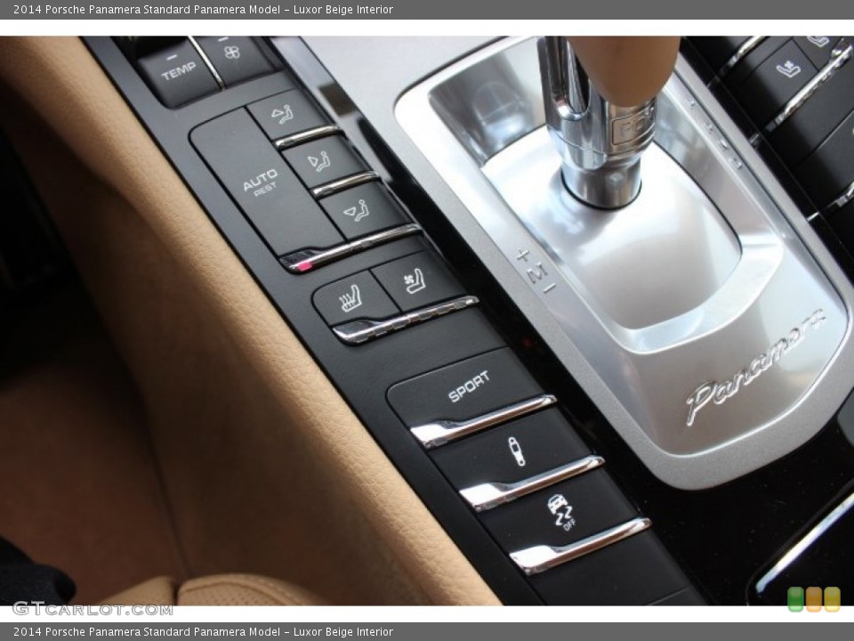 Luxor Beige Interior Controls for the 2014 Porsche Panamera  #90703661
