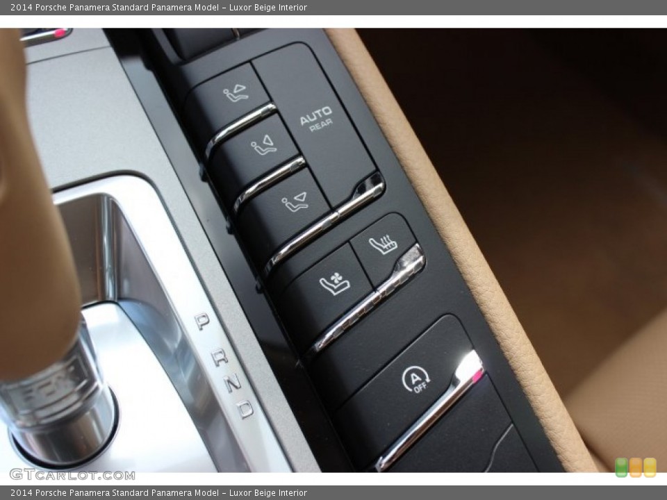 Luxor Beige Interior Controls for the 2014 Porsche Panamera  #90703682