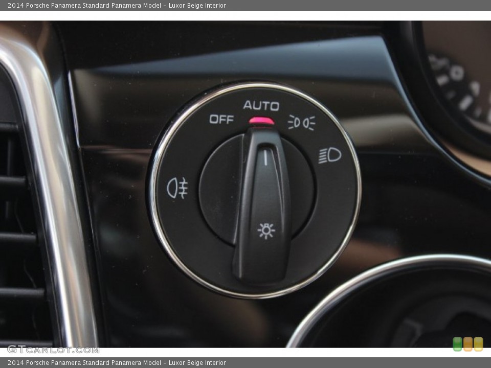 Luxor Beige Interior Controls for the 2014 Porsche Panamera  #90703719