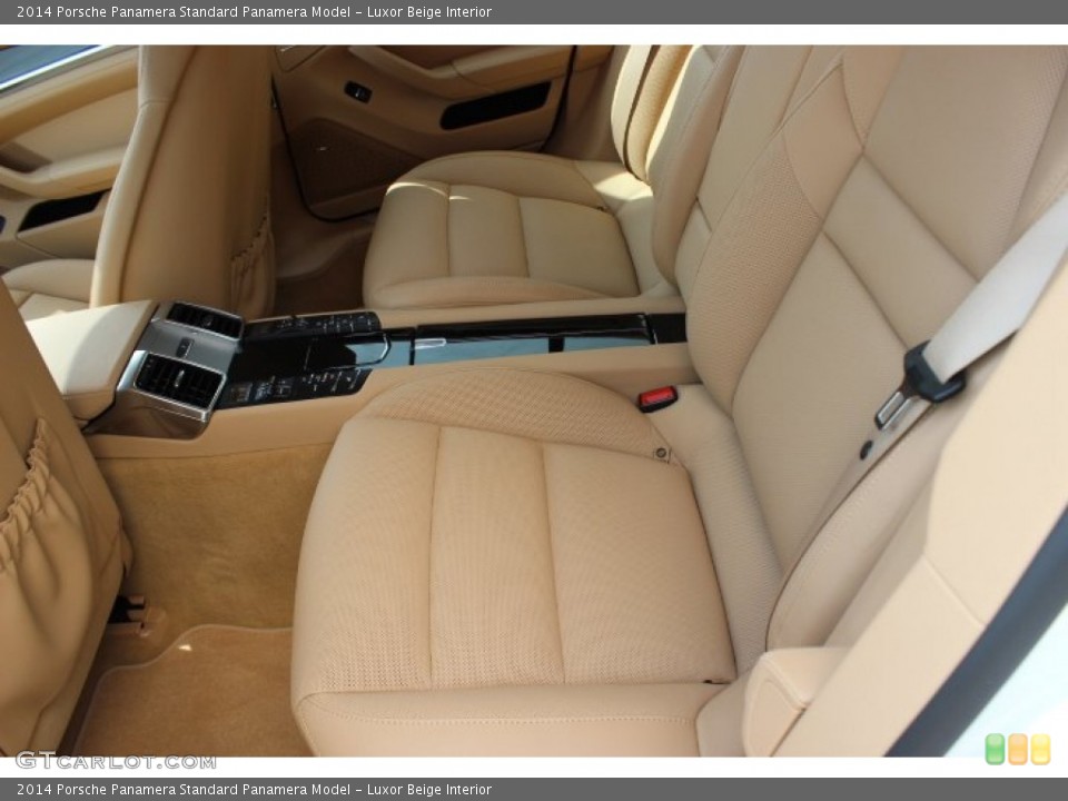 Luxor Beige Interior Rear Seat for the 2014 Porsche Panamera  #90703786