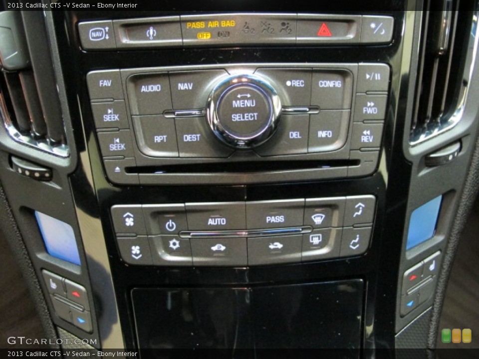 Ebony Interior Controls for the 2013 Cadillac CTS -V Sedan #90704236