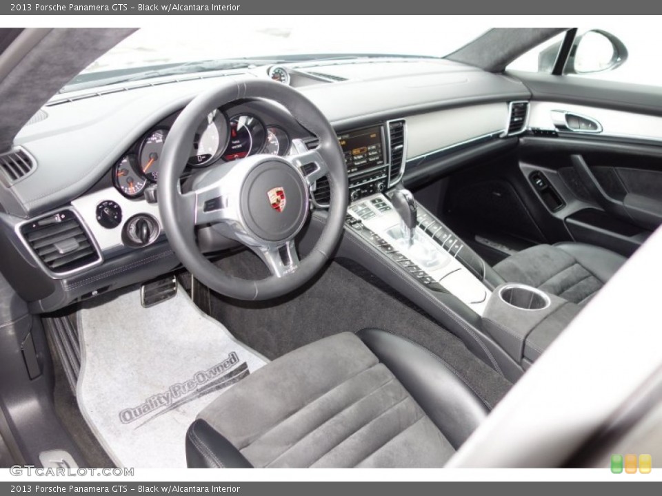 Black w/Alcantara Interior Photo for the 2013 Porsche Panamera GTS #90704485