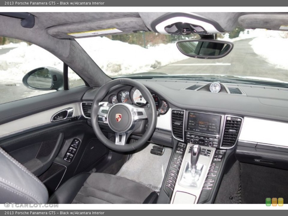 Black w/Alcantara Interior Dashboard for the 2013 Porsche Panamera GTS #90704515