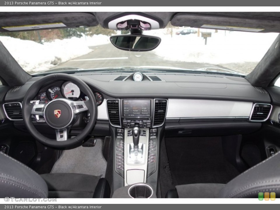 Black w/Alcantara Interior Dashboard for the 2013 Porsche Panamera GTS #90704533