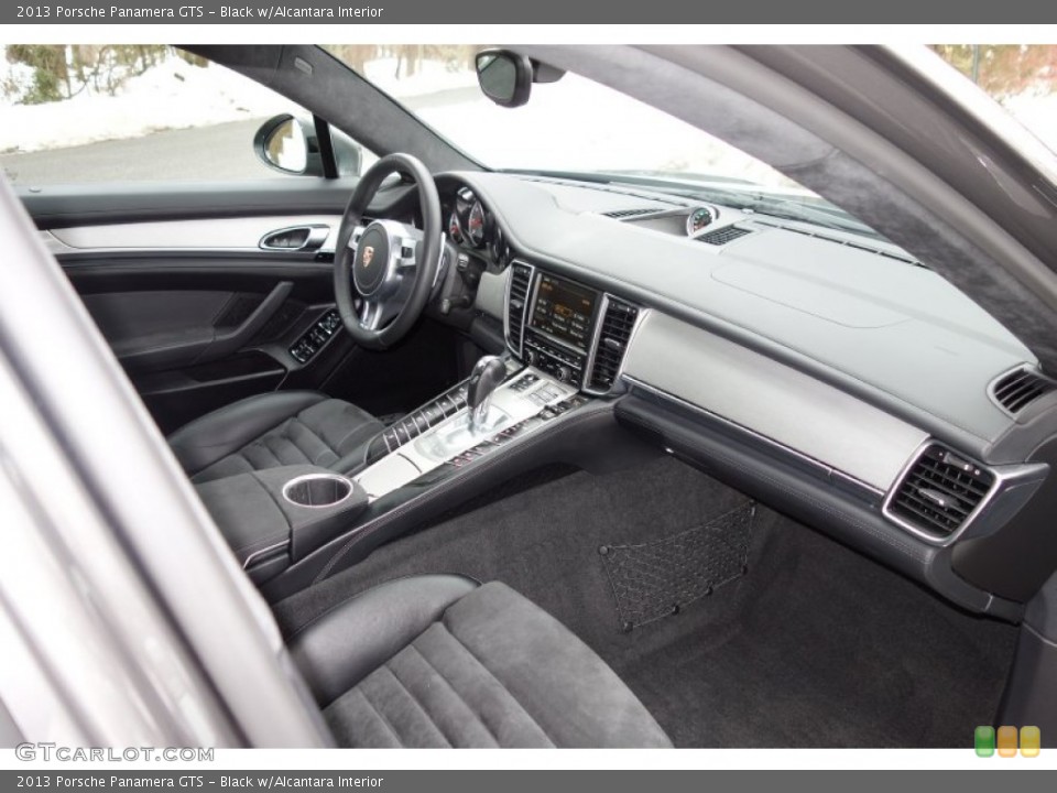 Black w/Alcantara Interior Dashboard for the 2013 Porsche Panamera GTS #90704563