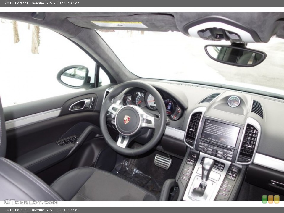 Black Interior Dashboard for the 2013 Porsche Cayenne GTS #90704878