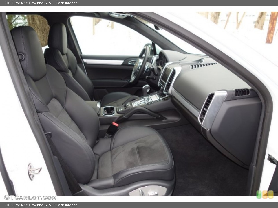 Black Interior Front Seat for the 2013 Porsche Cayenne GTS #90704932