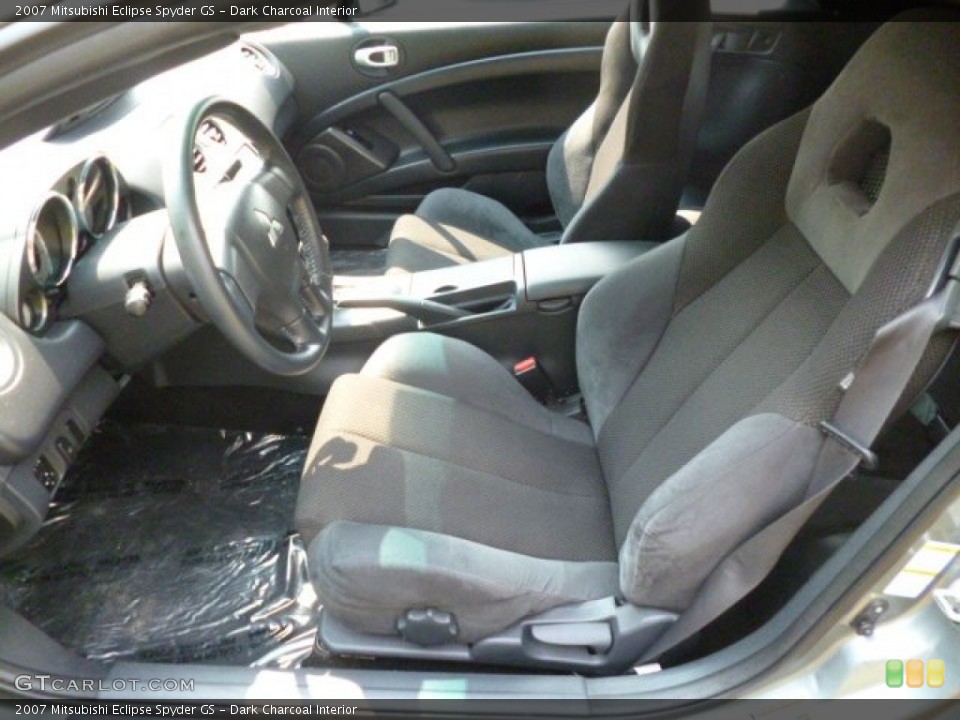 Dark Charcoal Interior Front Seat for the 2007 Mitsubishi Eclipse Spyder GS #90707080