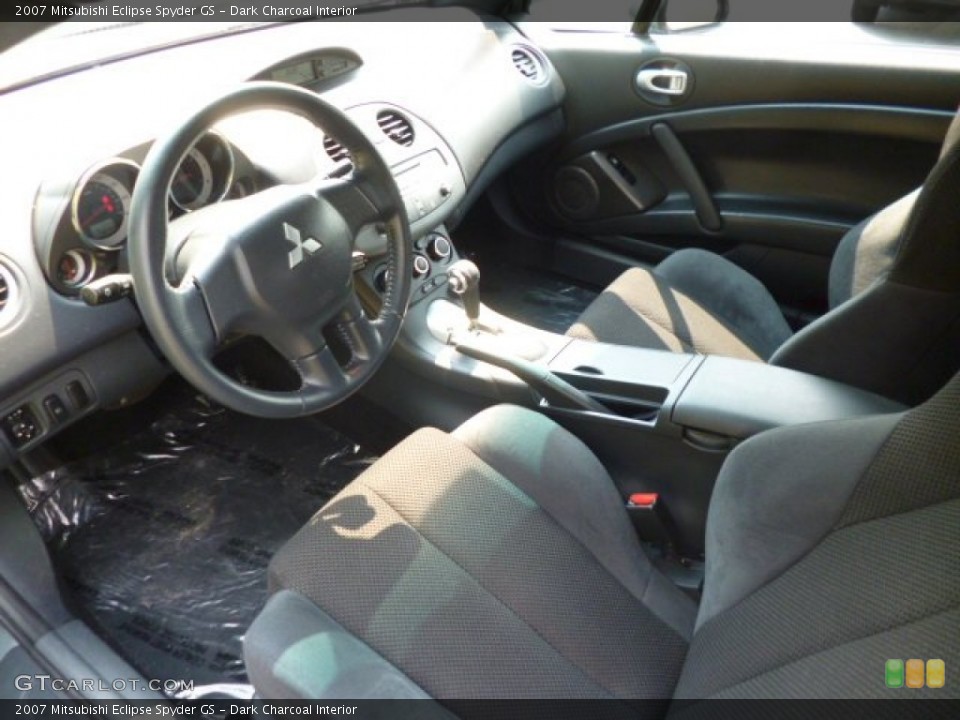 Dark Charcoal Interior Prime Interior for the 2007 Mitsubishi Eclipse Spyder GS #90707104