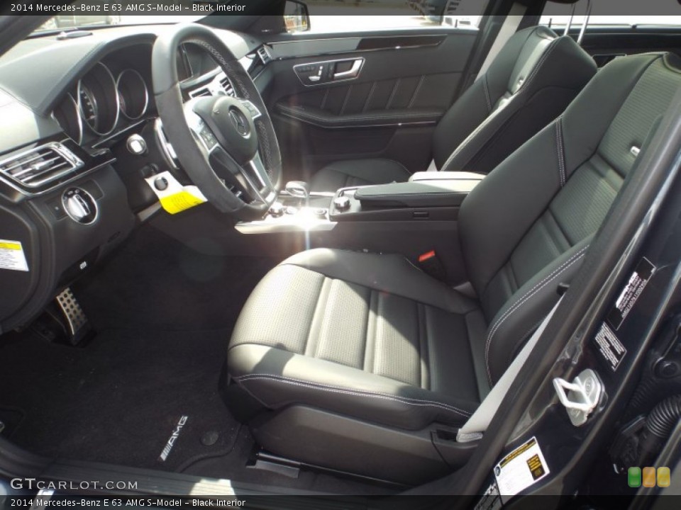 Black Interior Photo for the 2014 Mercedes-Benz E 63 AMG S-Model #90707152